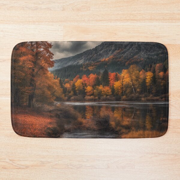 Item preview, Fall Lake Scene  designed and sold by CloudyIdeas3288.