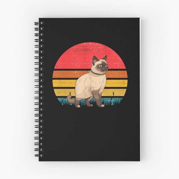 Item preview, Snowshoe Cat Vintage Retro Sunset designed and sold by rafaeltto.