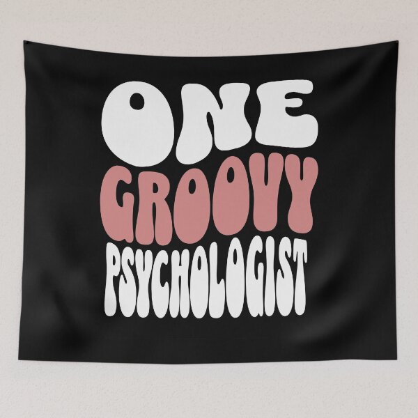 Item preview, One Groovy Psychologist - Perfect psychologist gift designed and sold by Zandalus.