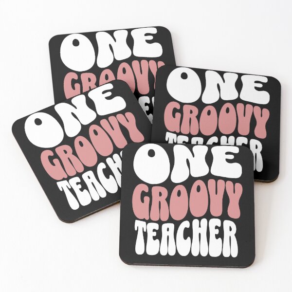Item preview, One Groovy Teacher - Perfect teacher gift designed and sold by Zandalus.
