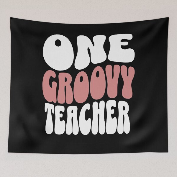 Item preview, One Groovy Teacher - Perfect teacher gift designed and sold by Zandalus.