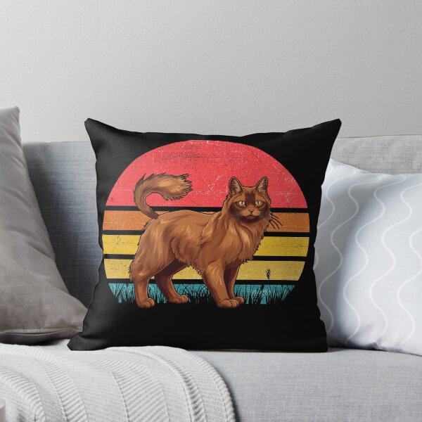 Item preview, Somali Cat Vintage Retro Sunset designed and sold by rafaeltto.