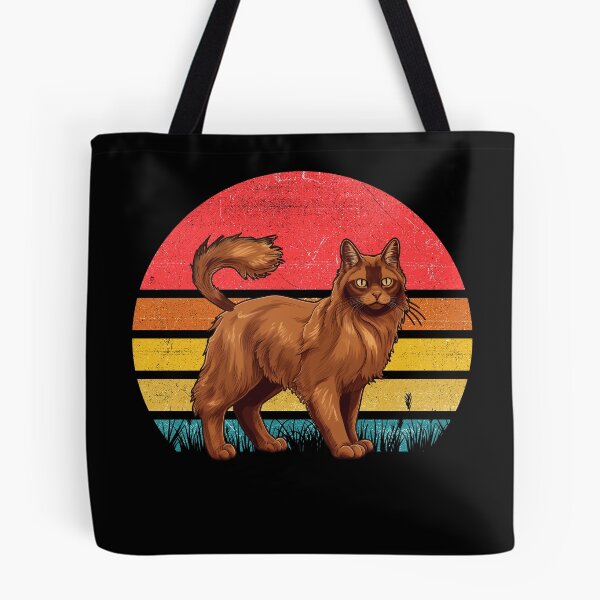 Item preview, Somali Cat Vintage Retro Sunset designed and sold by rafaeltto.
