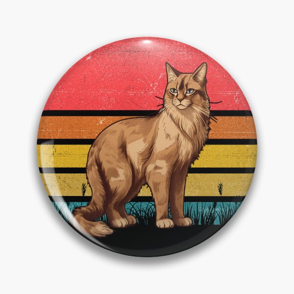Artikelvorschau, Somali Cat Vintage Retro Sunset entworfen und verkauft von rafaeltto.