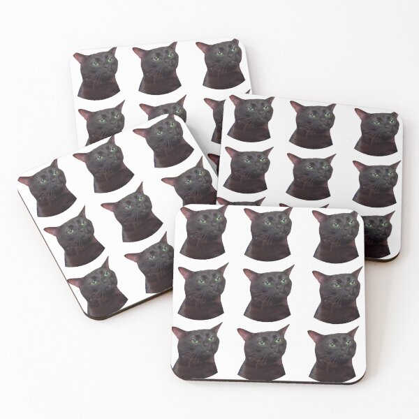 Item preview, Zoned Out Cat, Black cat zoned out, Zoned Out Cat meme designed and sold by raspeed.
