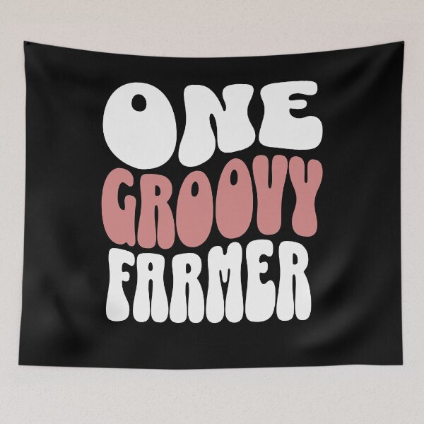 Item preview, One Groovy Farmer - Perfect farmer gift designed and sold by Zandalus.