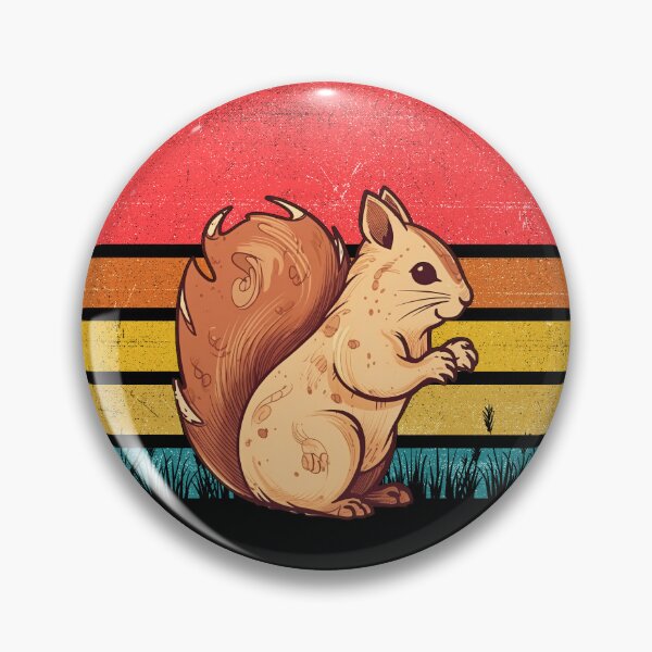 Item preview, Squirrel Vintage Retro Sunset designed and sold by rafaeltto.