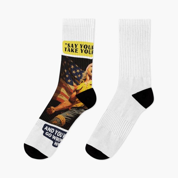 Item preview, "Say your prayers, take your vitamins and you will never go wrong" - Hulk Hogan designed and sold by STO1KA.