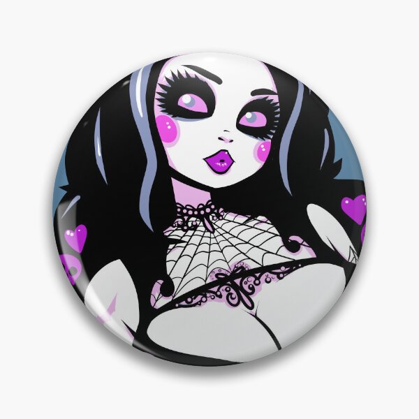 Item preview, GOTH GIRL 2 - SKULLS & HEARTS designed and sold by George Webber.