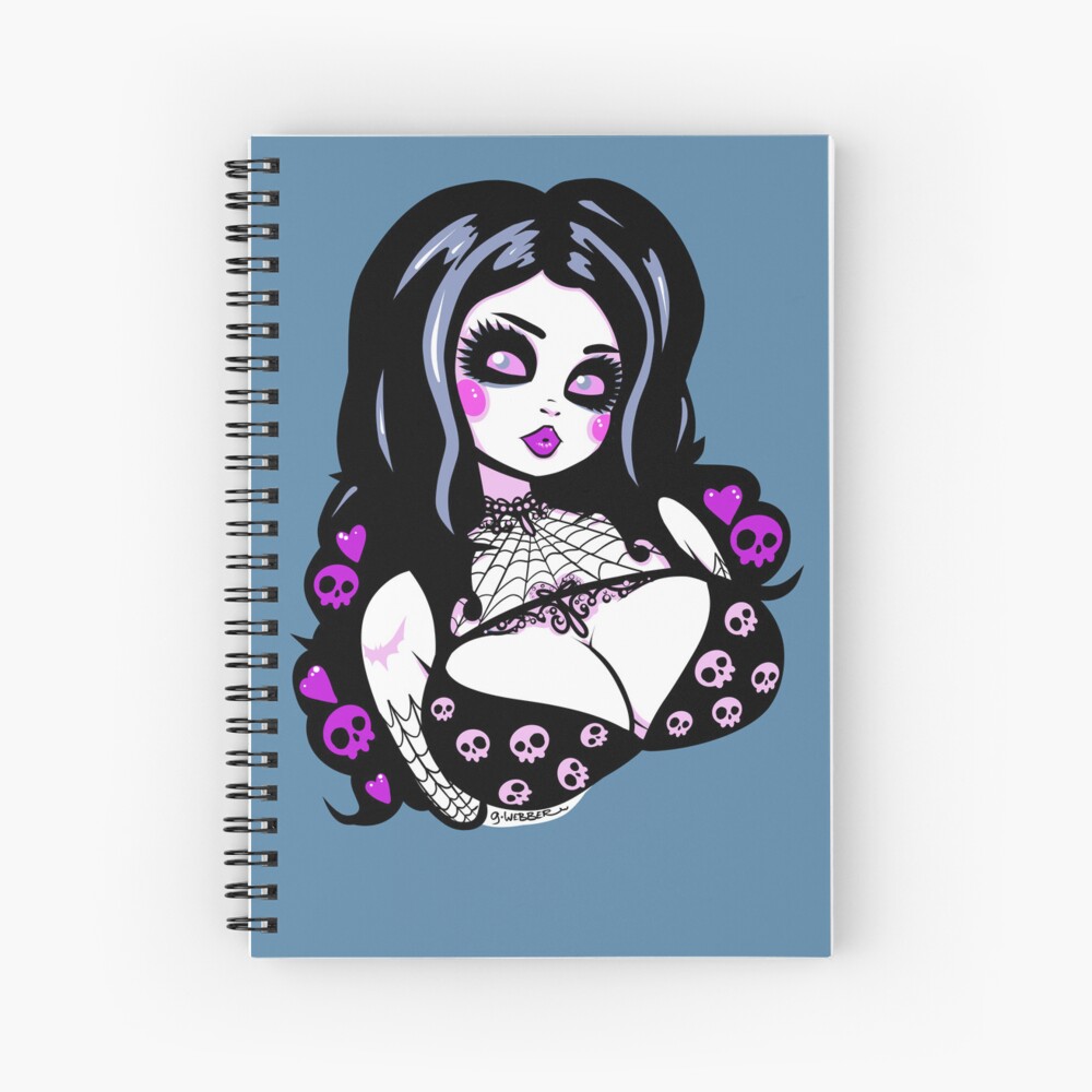 Item preview, Spiral Notebook designed and sold by gWebberArts.
