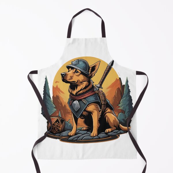 Item preview, DnD Dog - A Dog Ready For An Adventure! designed and sold by Ghostbooth.