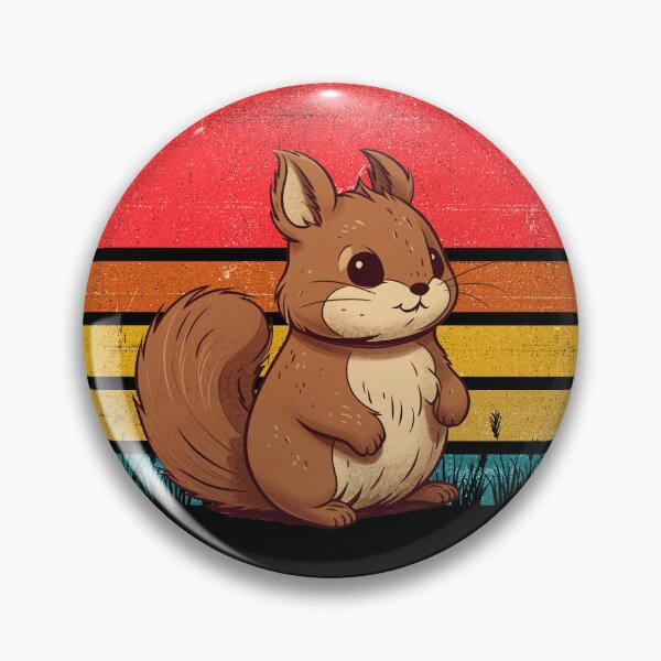 Item preview, Squirrel Vintage Retro Sunset designed and sold by rafaeltto.