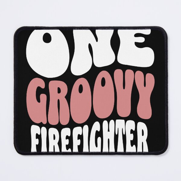 Item preview, One Groovy Firefighter - Perfect firefighter gift designed and sold by Zandalus.