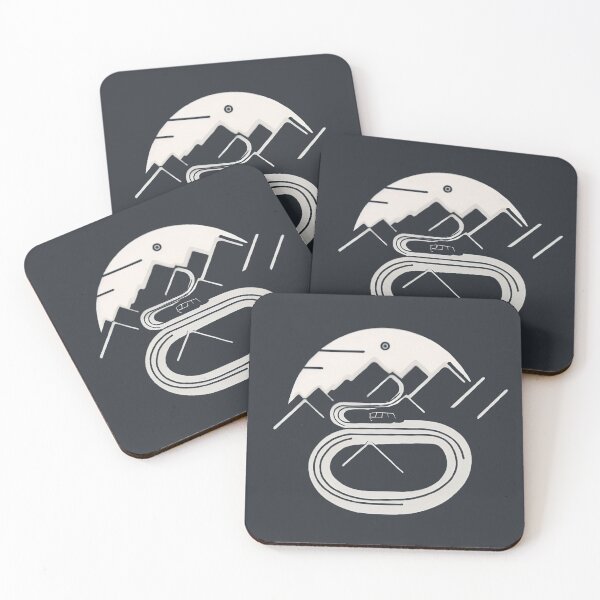 Item preview, Road in the July Pass in Switzerland designed and sold by MinimalistHaven.