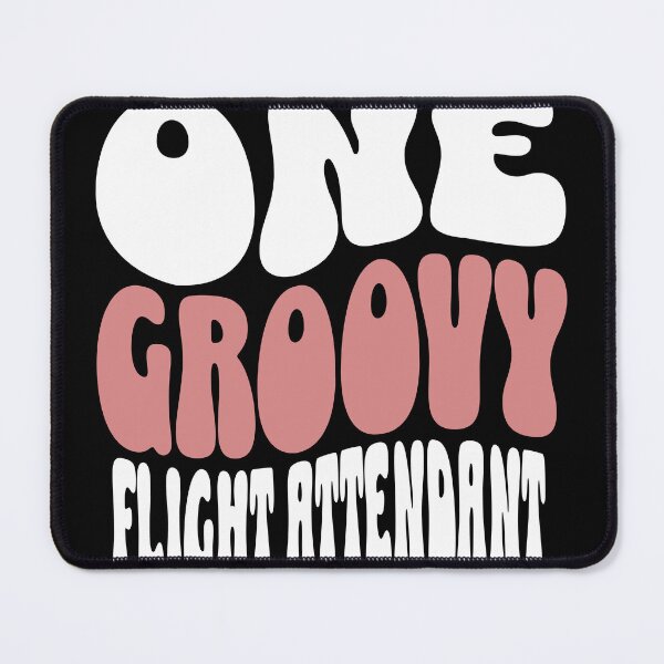 Item preview, One Groovy Flight Attendant - Perfect flight attendant gift designed and sold by Zandalus.