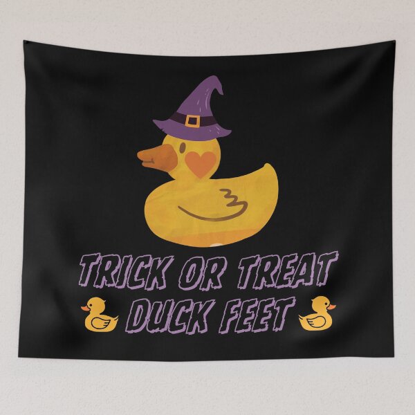 Item preview, Witch Duck - Trick or Treat Duck Feet designed and sold by DavidsDucks.