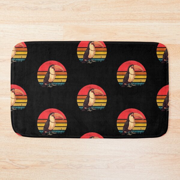 Item preview, Toucan Vintage Retro Sunset designed and sold by rafaeltto.