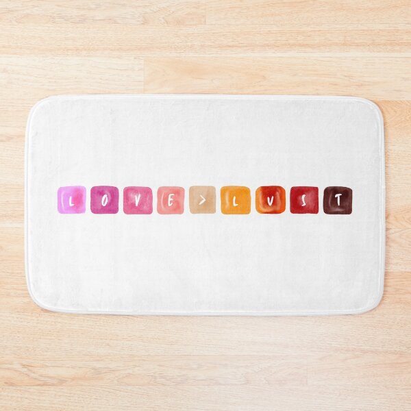 Item preview, Love > Lust designed and sold by andthewhy.