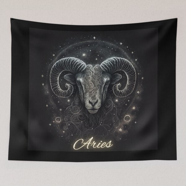 Item preview, Aries Zodiac Sign: The Ram designed and sold by ieluxury.