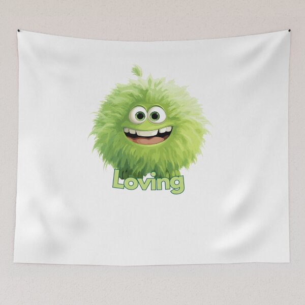 Item preview, Loving (2) Warm Fuzzy designed and sold by CozyCanvasCrew.