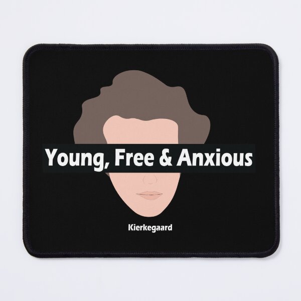 Item preview, Kierkegaard Young, Free & anxious designed and sold by Tanituned.