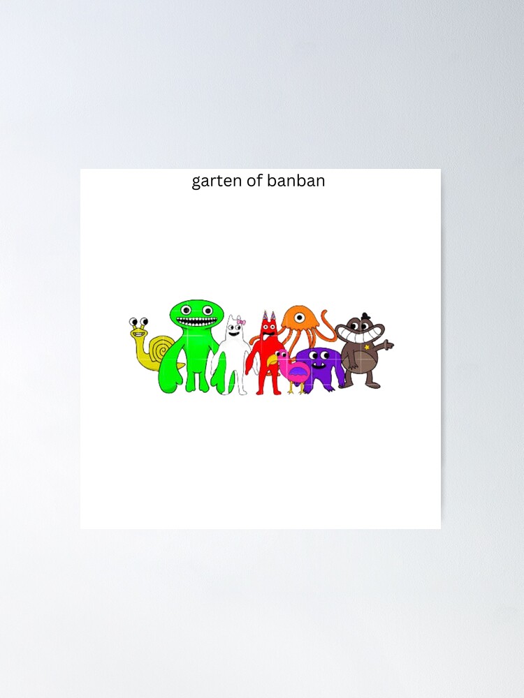 EVIL BANBAN FROM GARTEN OF BANBAN 3 NEW MONSTERS | FAN ART | BGGT