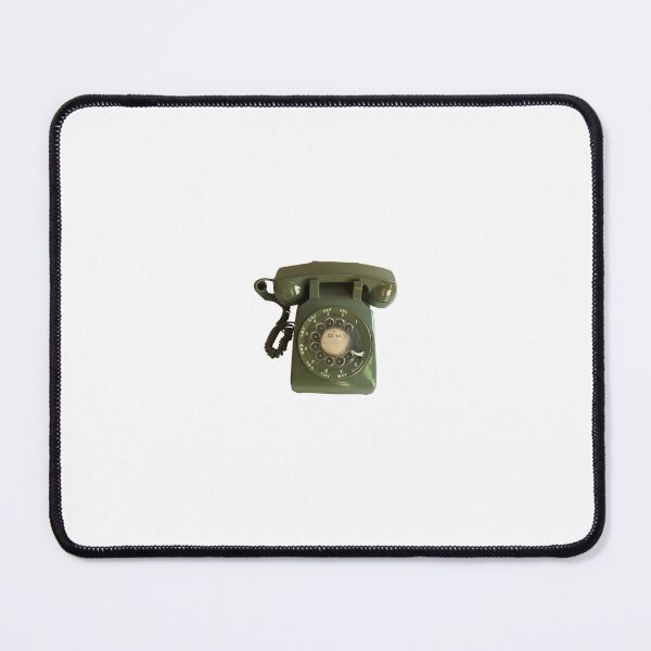 Item preview, aesthetic vintage green telephone  designed and sold by designsbycloudy.