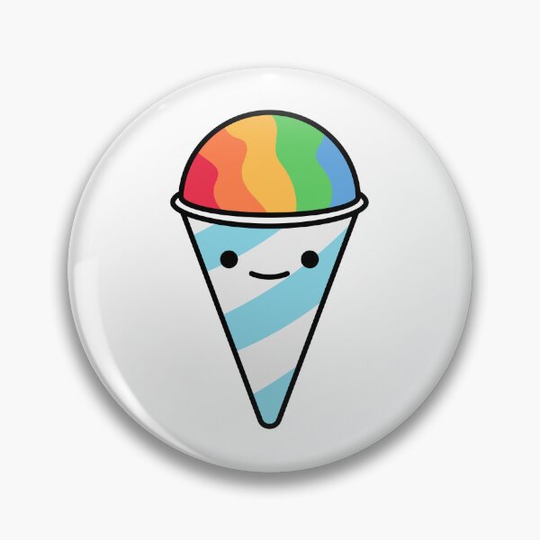 Item preview, Rainbow Snow Cone designed and sold by SideQuestDoodles.