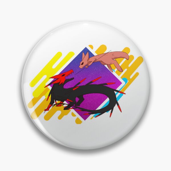 Item preview, Hunter And Red Lizard (RainWorld) designed and sold by • Novel Eater •.