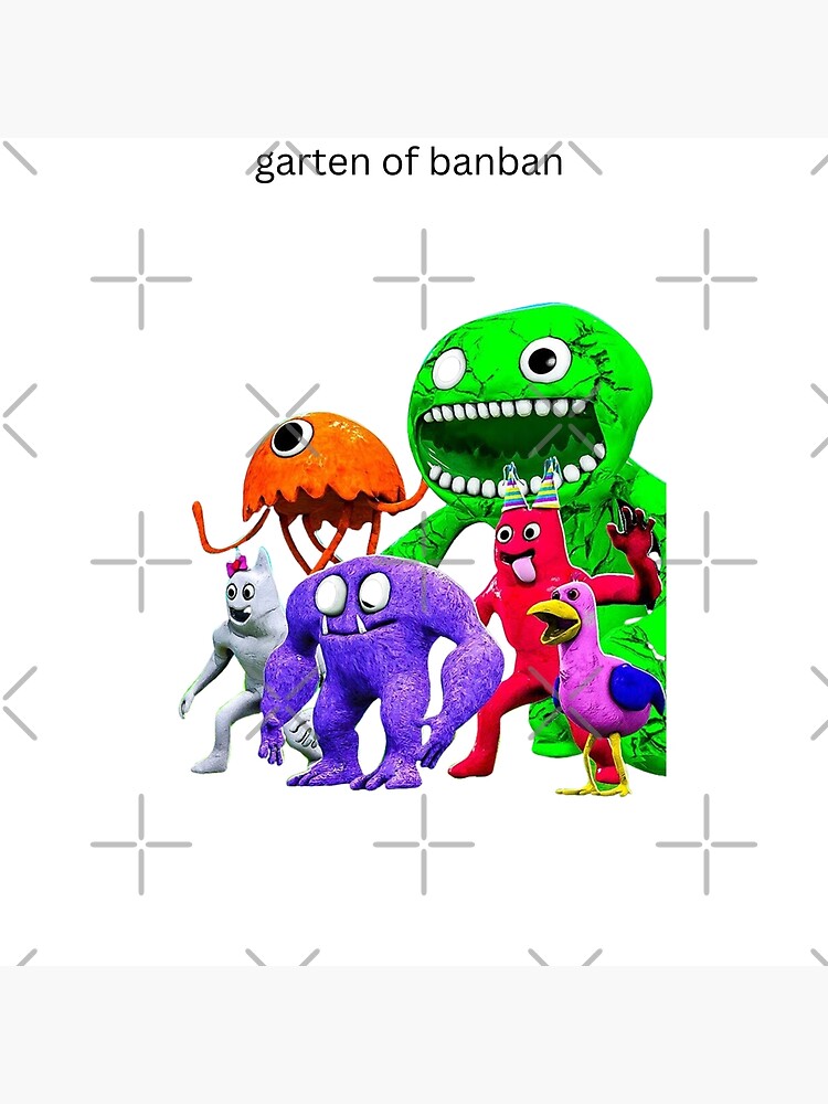 Nab Nab. Garten of Banban Logo and Characters. Horror games 2023. Magnet  for Sale by DepriestJaidah