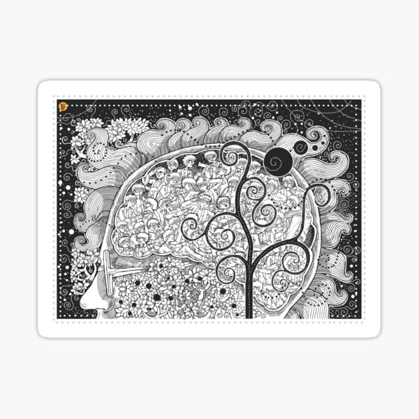 The White Noise Sticker