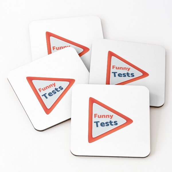 Item preview, Funny Tests Logo designed and sold by FunnyTestsMerch.