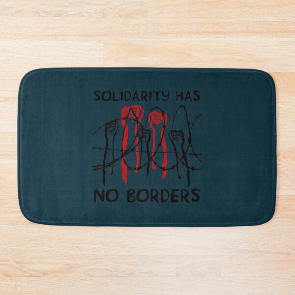 Item preview, Solidarity Has No Borders Immigrant Refugee Abolish Ice   designed and sold by NamuunOldfield.