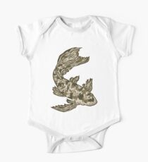 Camo Koi One Piece - Short Sleeve