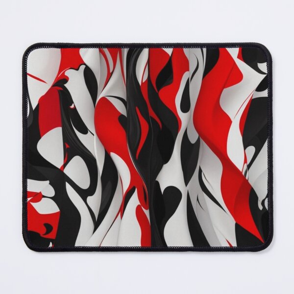 Item preview, Visual Impact: A Study in Dynamic Contrasts through Black, White, and Red designed and sold by FemmeFlair.