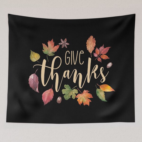 Item preview, Give Thanks Autumn Leaves designed and sold by amazingjoy.