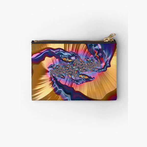 Item preview, Golden multicolor 3D fractals designed and sold by fractalblox.