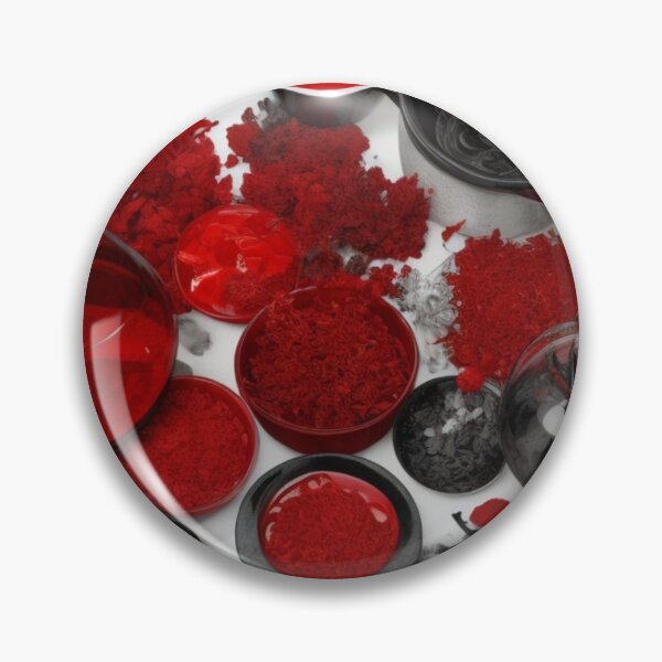 Item preview, Red Infusions: Abstract Monochrome Composition designed and sold by FemmeFlair.