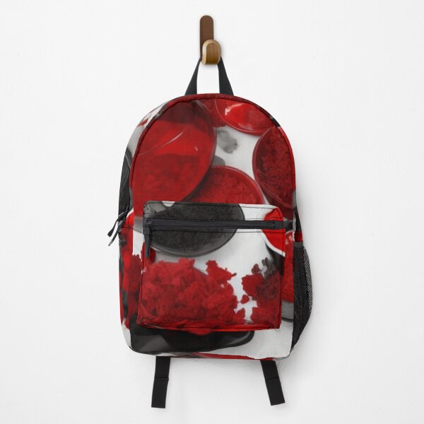 Item preview, Red Infusions: Abstract Monochrome Composition designed and sold by FemmeFlair.