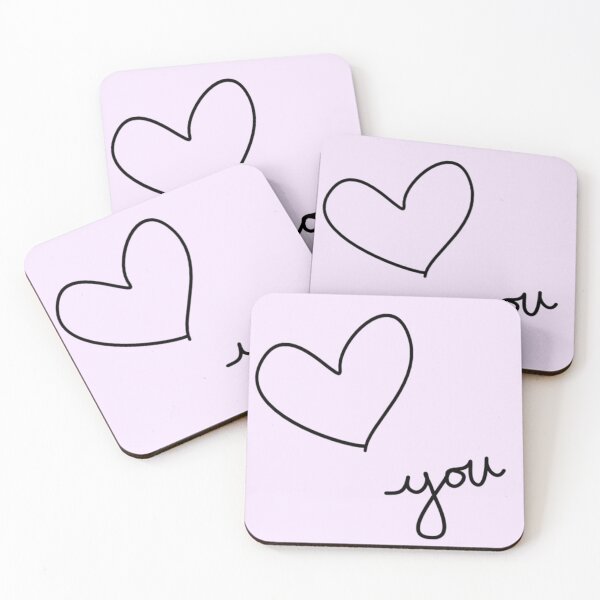 Item preview, Pastel Purple Love You designed and sold by luminousbeaux.