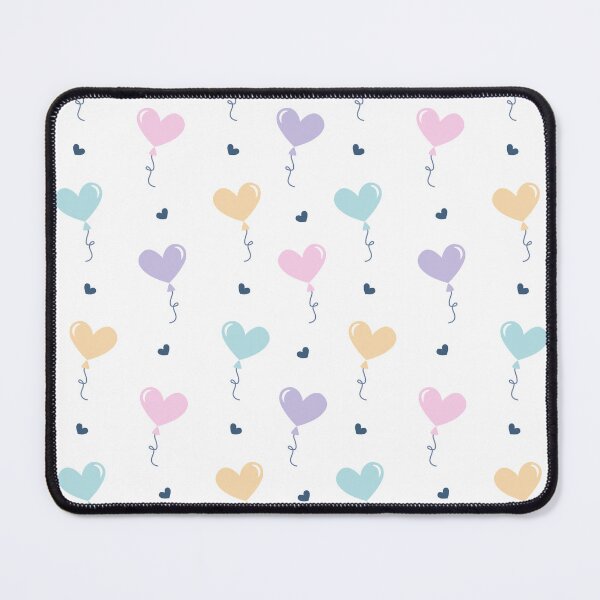 Item preview, Cute Heart Balloon Pattern designed and sold by iD3signs.