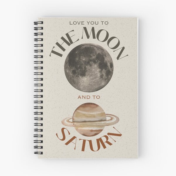 Item preview, To the Moon and to Saturn Print designed and sold by amethysttears.