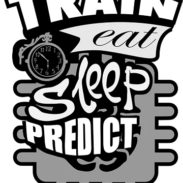 Artwork thumbnail, Machine Learning – Train Eat Sleep Predict by coderman