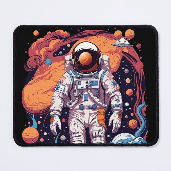 Item preview, Astronaut of deep space designed and sold by MythicalSticker.