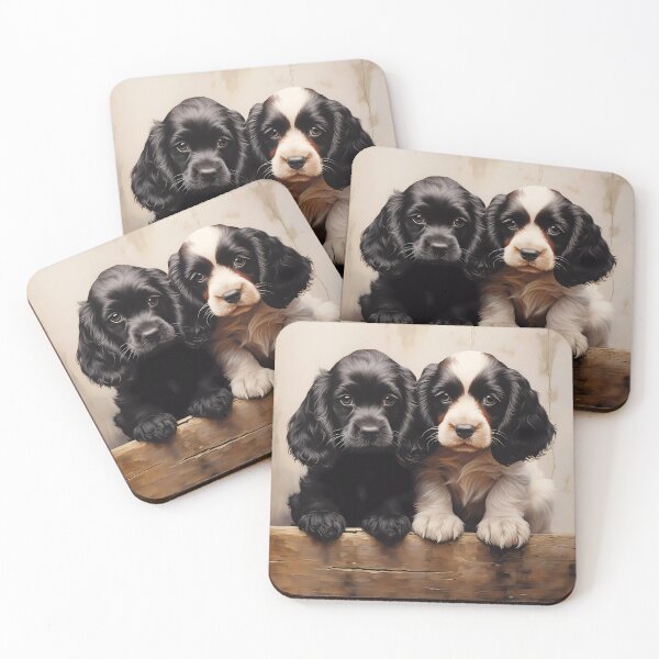 Item preview, Cocker Spaniel Puppies designed and sold by Kristylynn757.