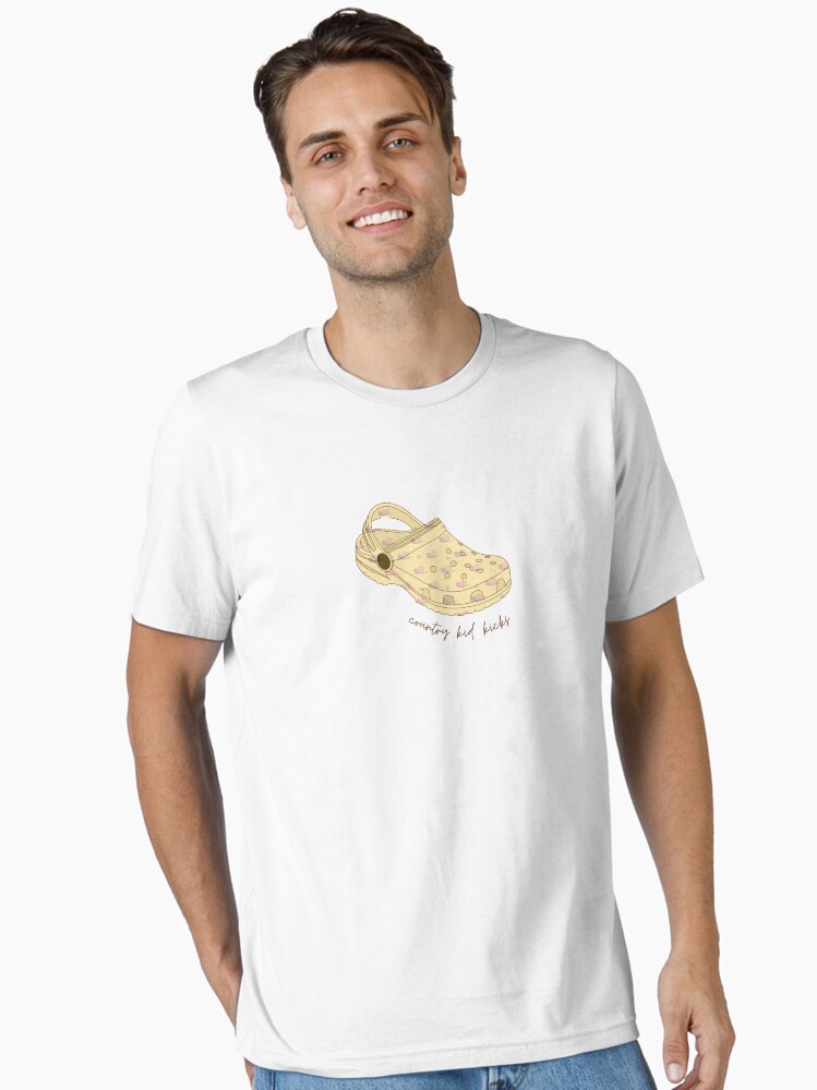 country cowboy crocs Essential T-Shirt for Sale by zozomaxine