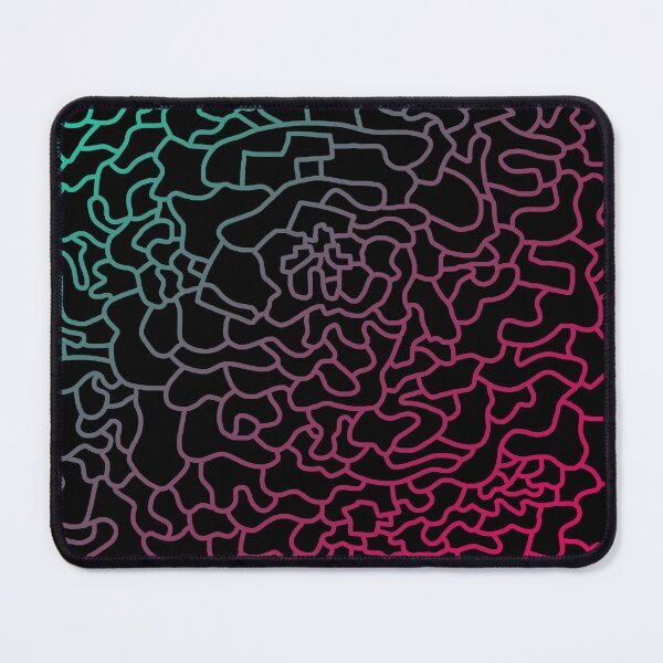 Item preview, green n pink wiggle pattern designed and sold by TotalPickle.