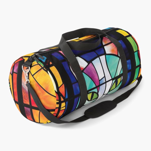 Item preview, stained glass windows cats colors designed and sold by CaseLargo.