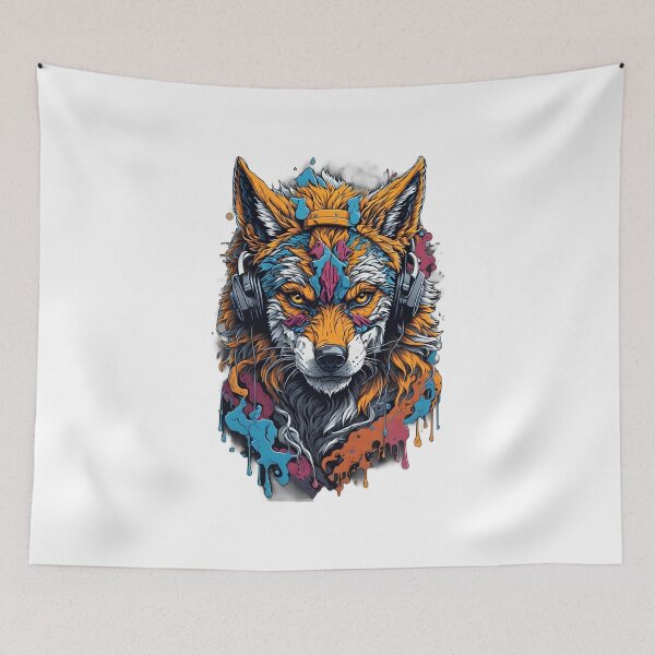 Item preview, Illustration of a wolf  designed and sold by Abyssus-art.