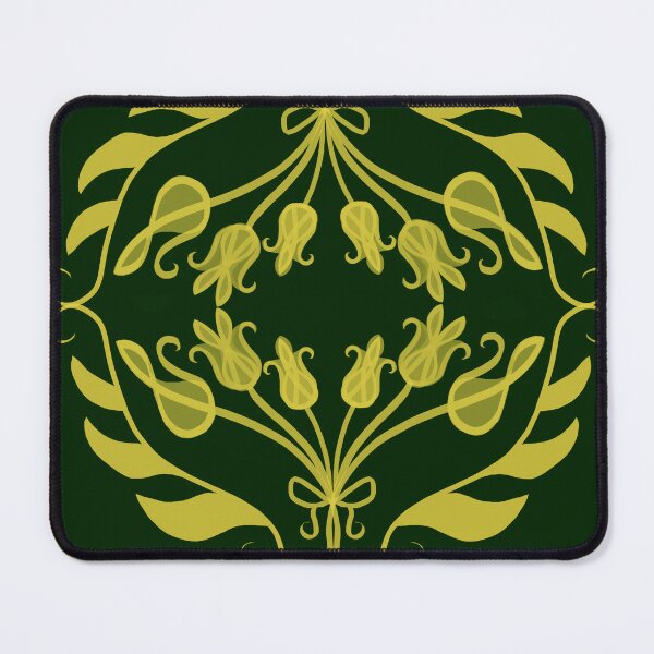 Item preview, Victorian Ebola (yellow & green) designed and sold by PaganArtisan.